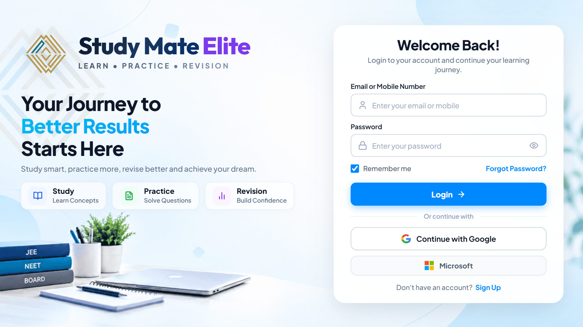 Study Mate Elite Education App
